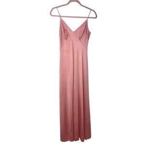 Ralph Montenero for Blanche Lord & Taylor Long Dress‎ With Slit V Neckline Small